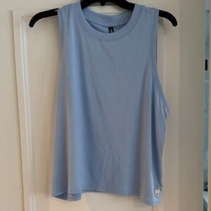 Vuori light blue tank, never worn, sz XL